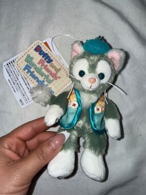 Gelatoni Cat Tokyo Disney Keychain Plush